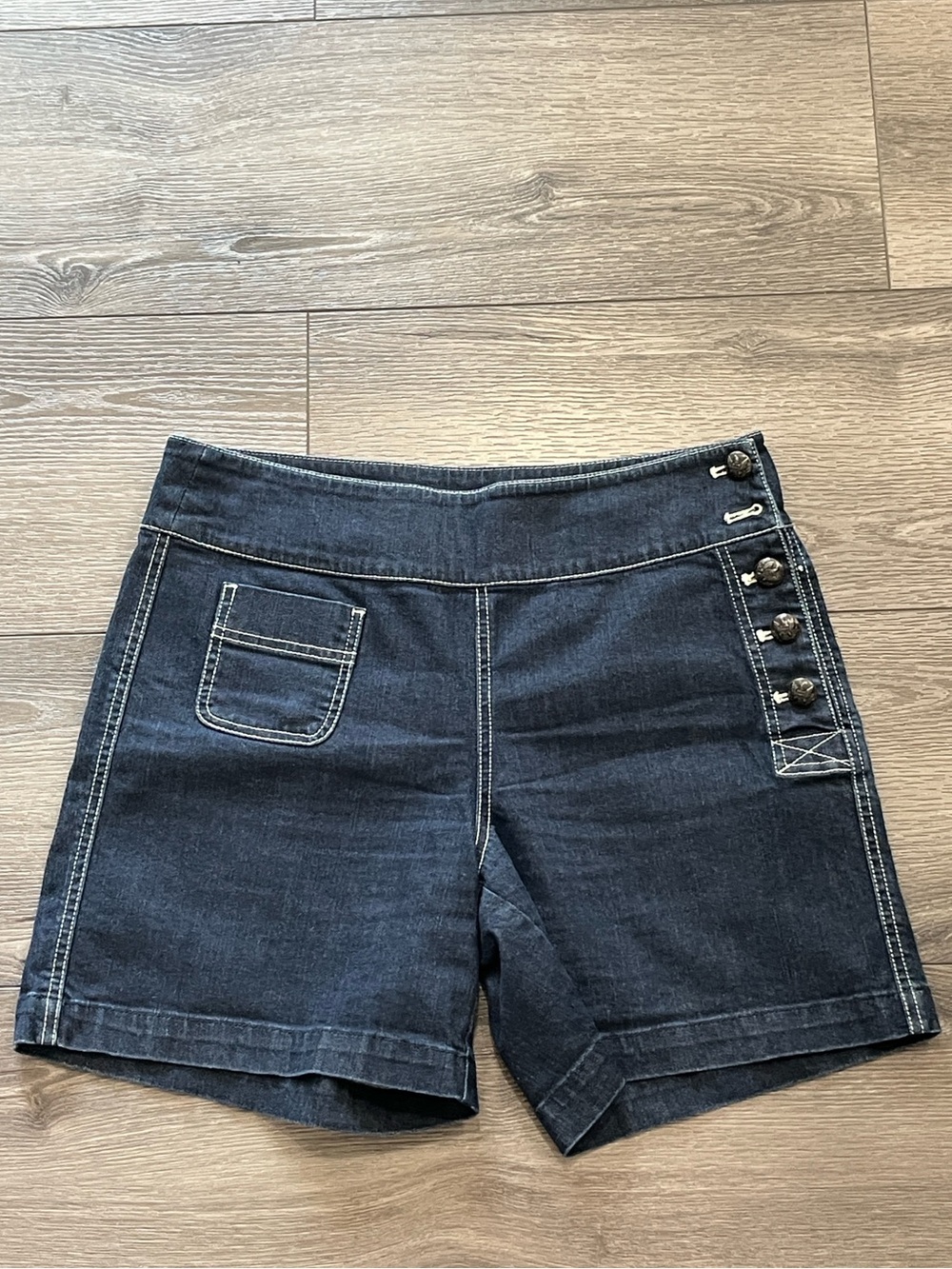 Ralph Lauren Lauren Jeans Co. Jeans shorts Side Buttons size 6